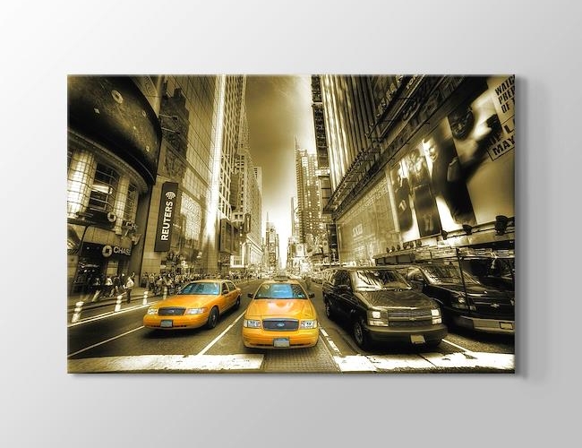 New York - Street Perspective II Kanvas tablosu