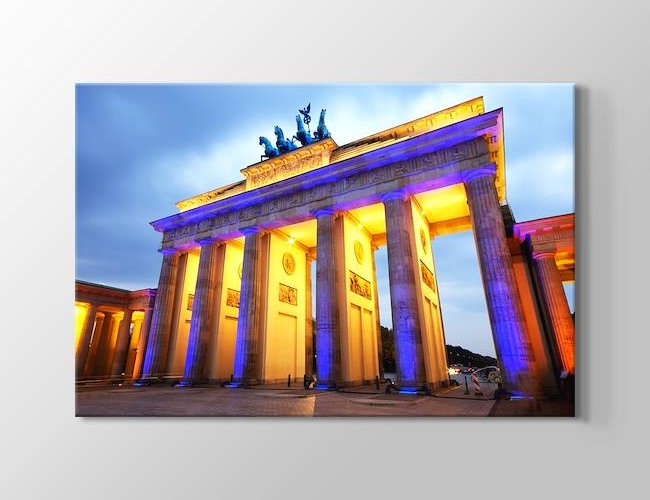 Berlin - Brandenberg Gate Kanvas tablosu