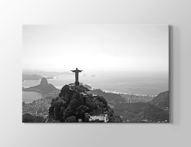 Rio de Janerio - Christo Redentor Kanvas tablosu