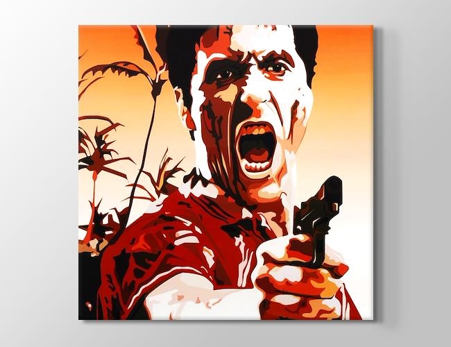 Al Pacino - Scarface Kanvas tablosu