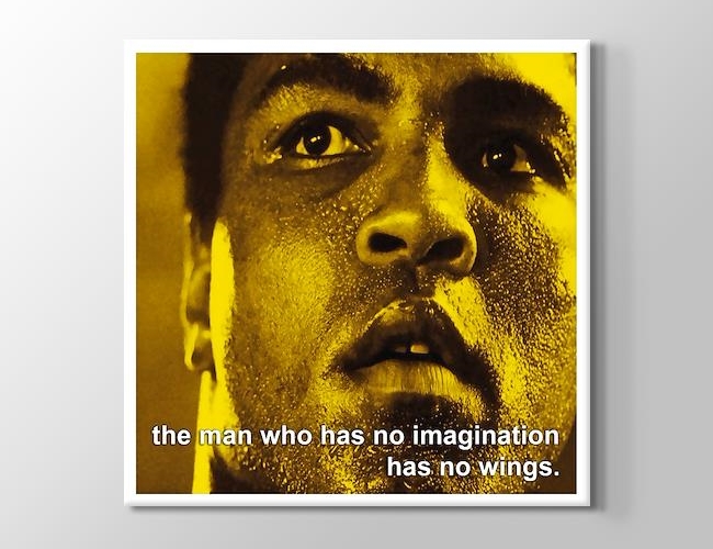 Muhammad Ali - Imagination Kanvas tablosu