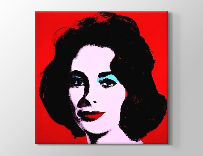 Red Liz 1962 Andy Warhol Kanvas tablosu