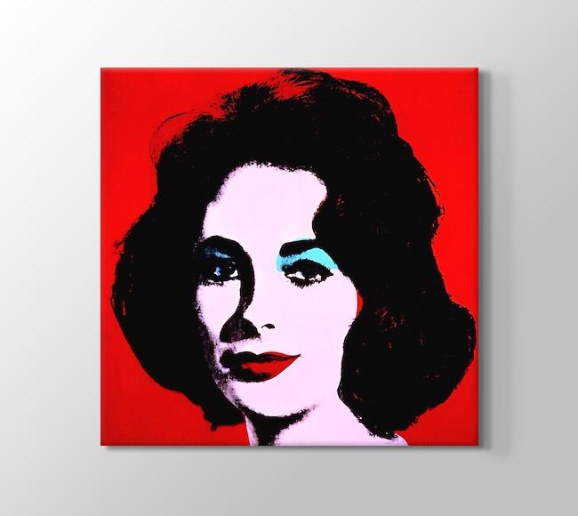  Andy Warhol Red Liz 1962