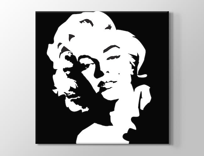 Marilyn Monroe - Pop Art Kanvas tablosu