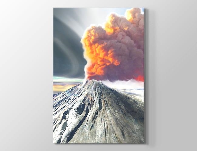 Volcano Kanvas tablosu