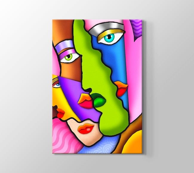  Faces in Colors