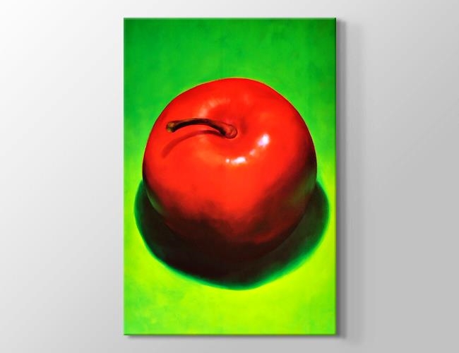 Apple - Elma Kanvas tablosu