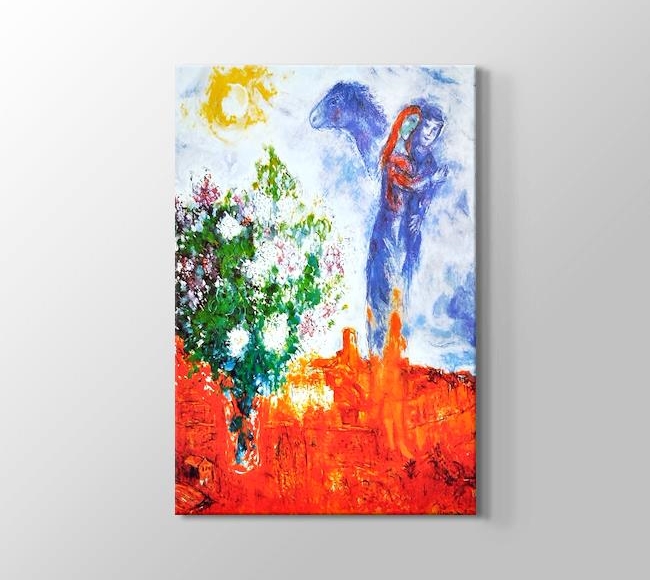  Marc Chagall Die Liebenden Uber Saint Paul