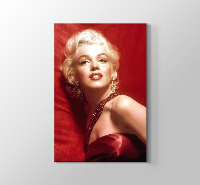  Marilyn Monroe - Kırmızı 
