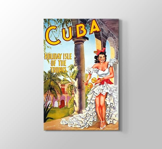  Küba Vintage Posteri
