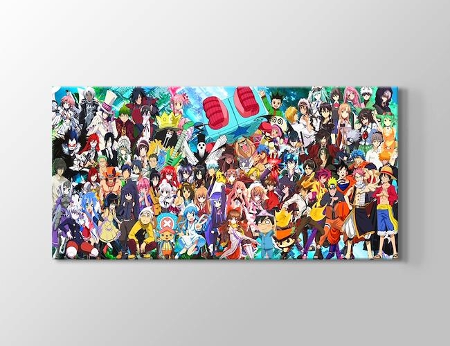 Anime Universe I Kanvas tablosu