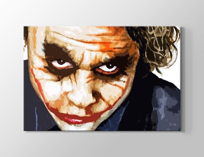 Batman - The Joker - Heath Ledger Kanvas tablosu