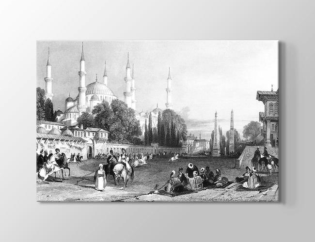 İstanbul - Sultanahmet Kanvas tablosu
