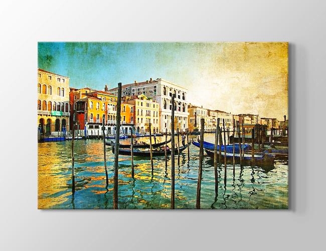 Venezia - İtaly Kanvas tablosu