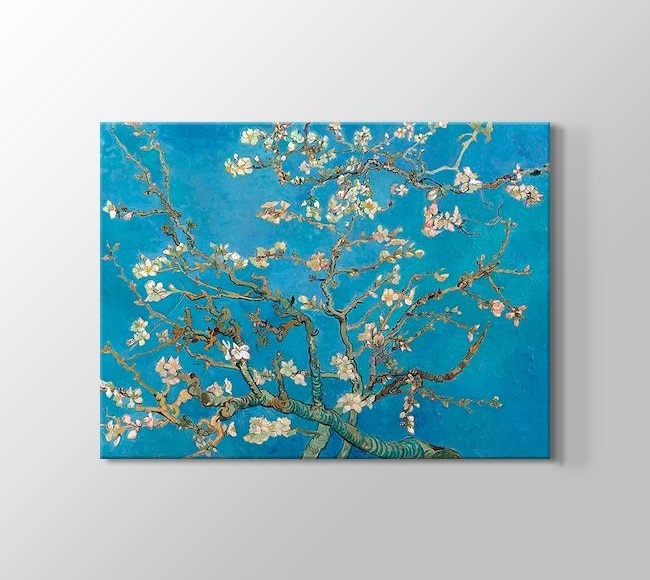  Vincent van Gogh Çiçek açan badem ağacı