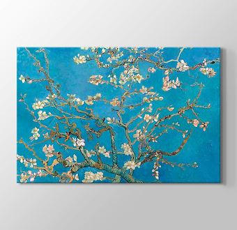 Çiçek açan badem ağacı Vincent van Gogh TH022101
