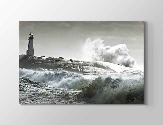 Deniz Feneri - Lighthouse Kanvas tablosu