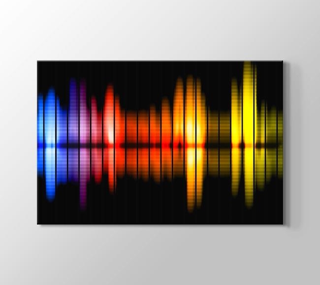  Renkli Ses Dalgası Parlamaları