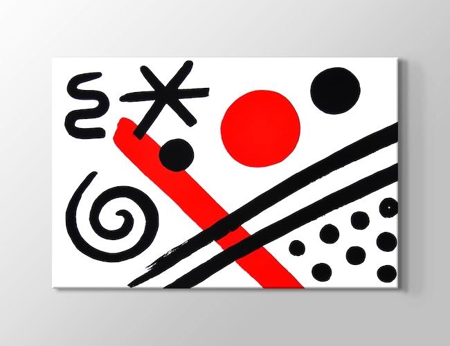 Untitled Alexander Calder Kanvas tablosu