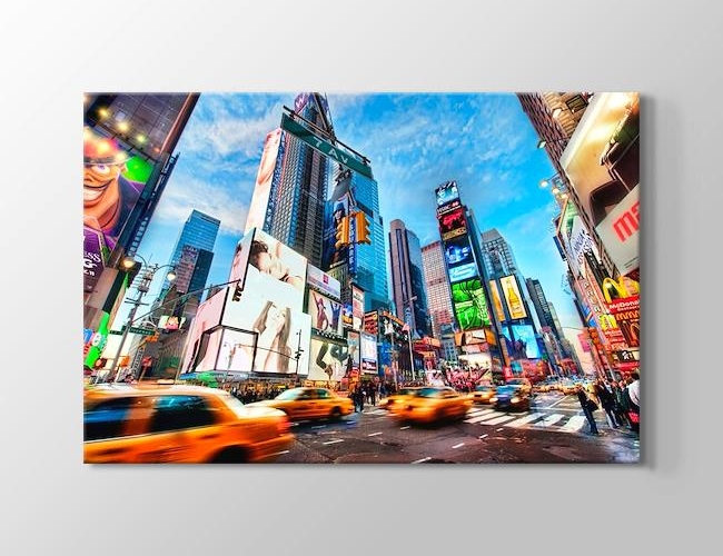 Times Square Kanvas tablosu