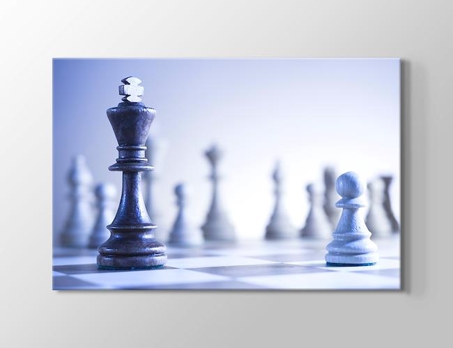 Satranç - Chess III Kanvas tablosu