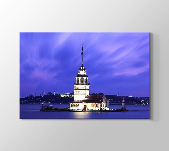  İstanbul - Kız Kulesi Mor Denge