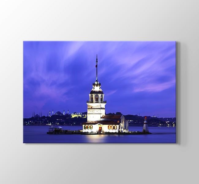  İstanbul - Kız Kulesi Mor Denge