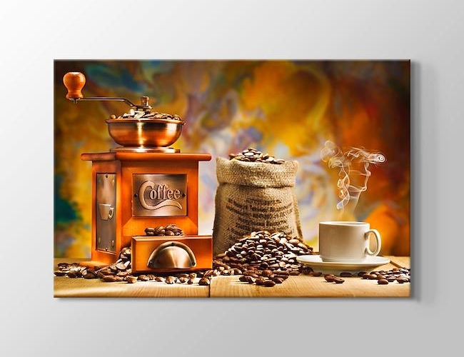 Coffee Espresso Kanvas tablosu