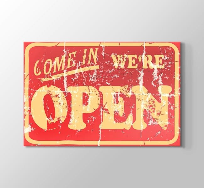  We are Open