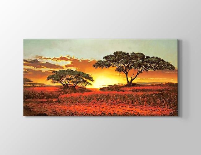 Serengeti II Kanvas tablosu