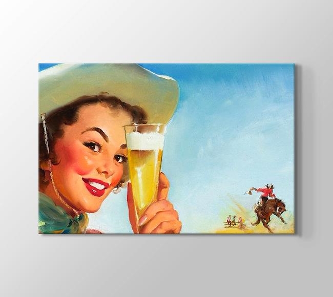  Gil Elvgren - Texas Special Beer 1953