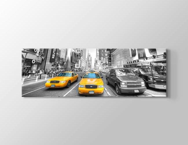 Yellow Cabs Kanvas tablosu