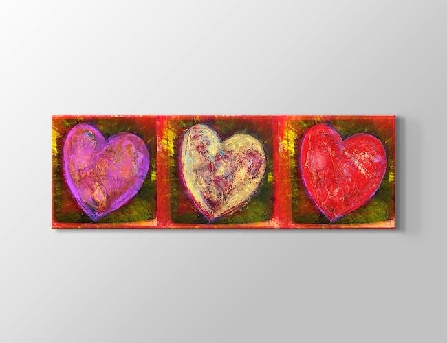Three Hearts Kanvas tablosu