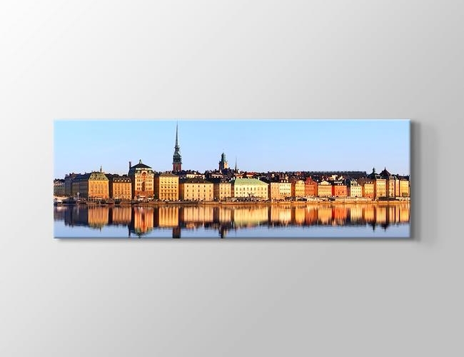 Stockholm Panorama Kanvas tablosu