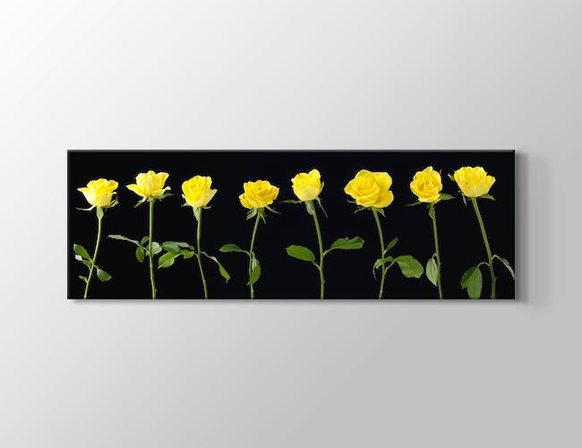 Yellow Roses Kanvas tablosu