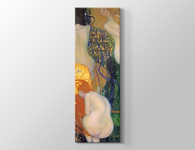 Gold Fish Gustav Klimt Kanvas tablosu