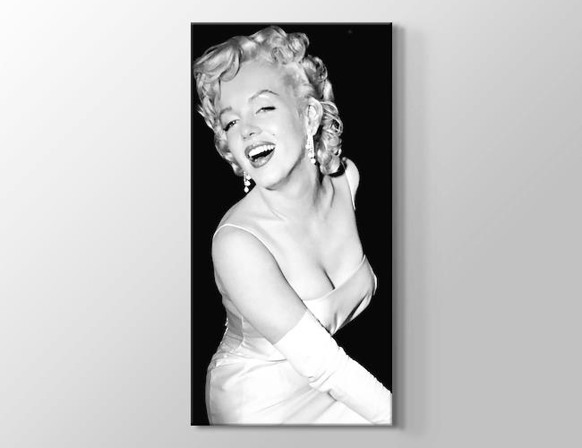 Marilyn Monroe - Muhteşem Gülüşü Kanvas tablosu