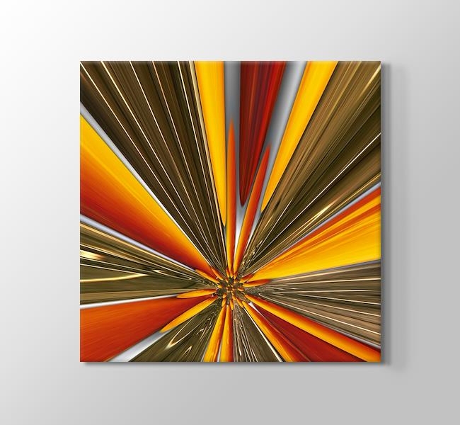  Digital Abstract Flame