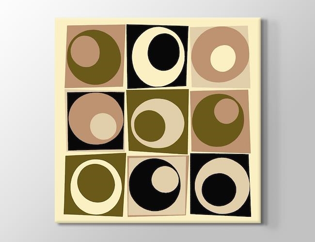 Nine Circles Kanvas tablosu