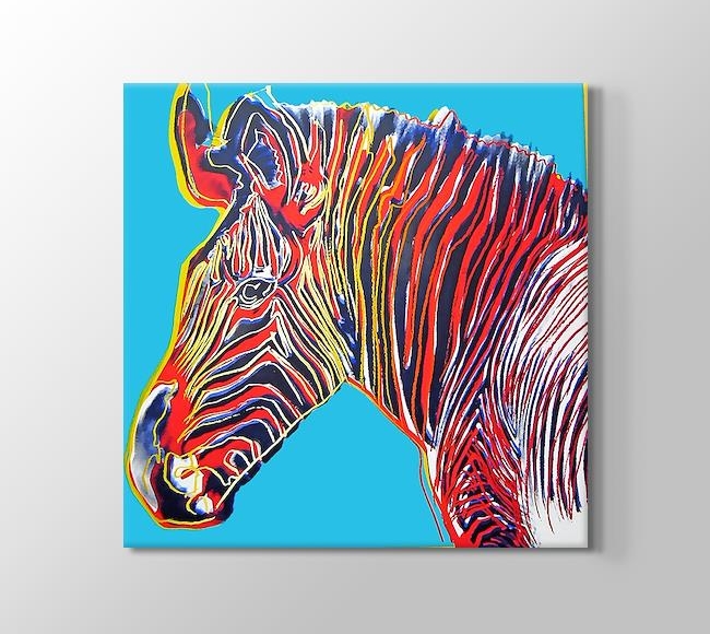  Andy Warhol Zebra Color Popart