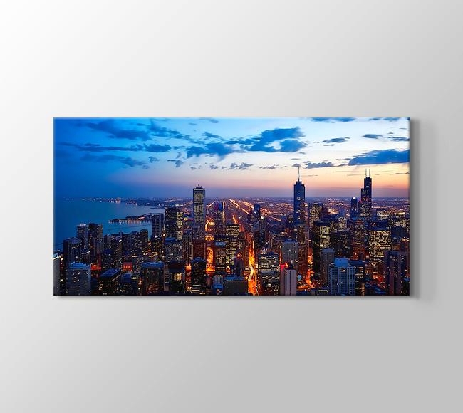  Chicago Gökdelenleri - Panorama