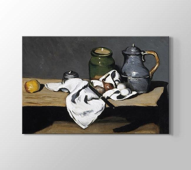  Paul Cezanne Still life with kettle
