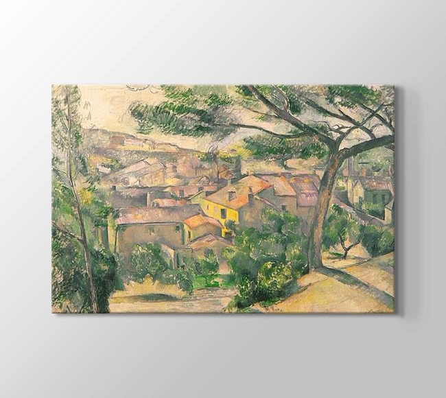 Paul Cezanne Morning View of L'Estaque Against the Sunlight