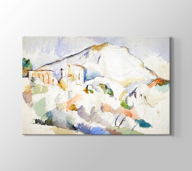  Paul Cezanne Chateau Noir and Mont Sainte Victoire