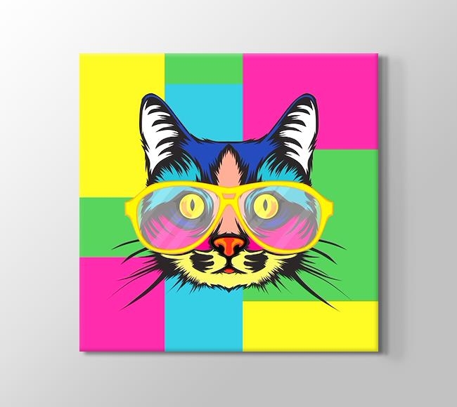  Pop Art Cat - 1I