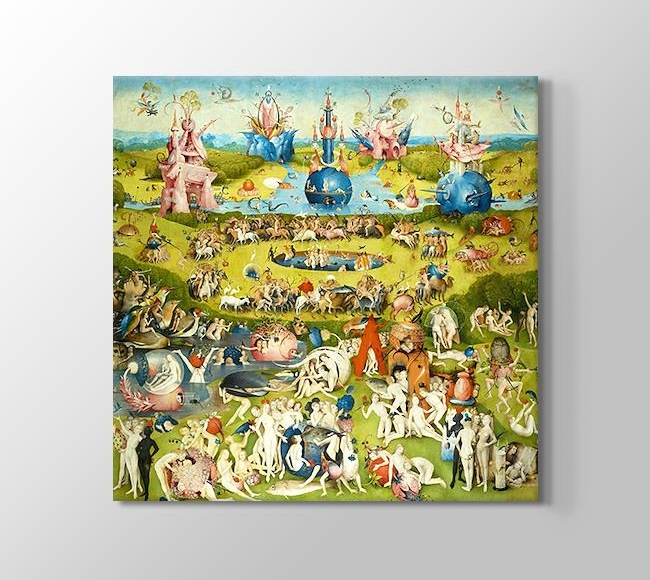  Hieronymus Bosch The Garden of Earthly Delights - Dünyevi Zevkler Bahçesi - Center