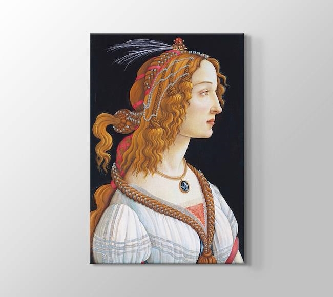  Sandro Botticelli Portrait of a Young Woman