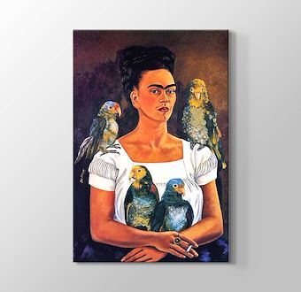 Ben ve Papağanlarım - Frida Kahlo - TH023444