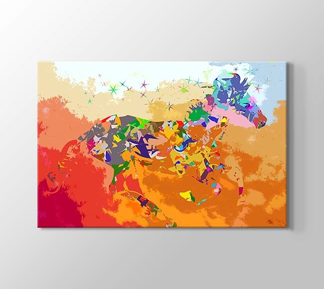  Thart Abstract Painting - Horse