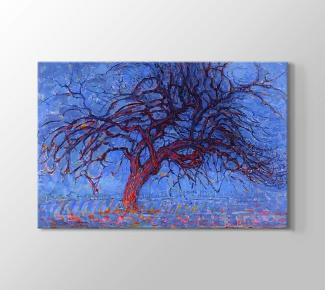  Piet Mondrian Evening Red Tree